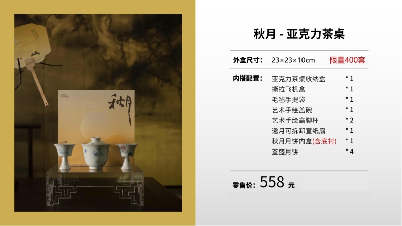 2023企業(yè)中秋禮品套裝方案推薦——方案十一、十四